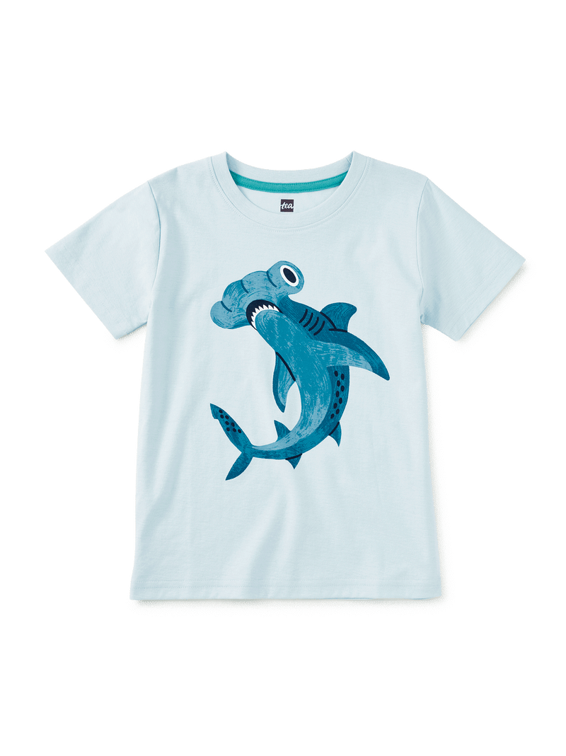 Hammer Time Graphic Tee in Blue Glow - View 1