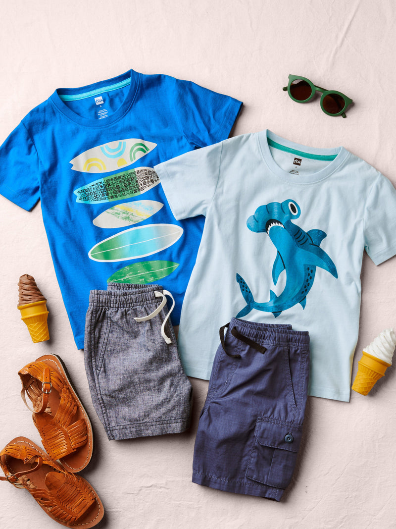 Costa Surf Club Graphic Tee in Imperial - View 2