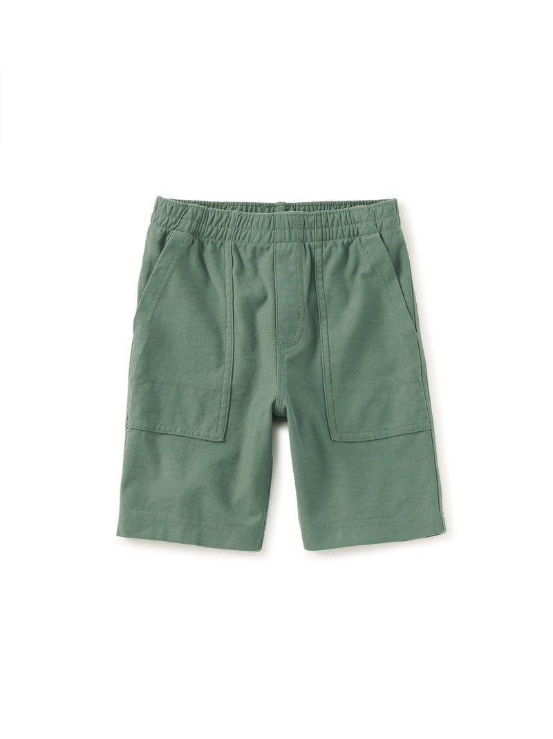 Playwear Shorts in Dark Laurel Green - View 1