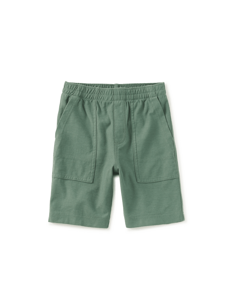Playwear Shorts in Dark Laurel Green - View 1
