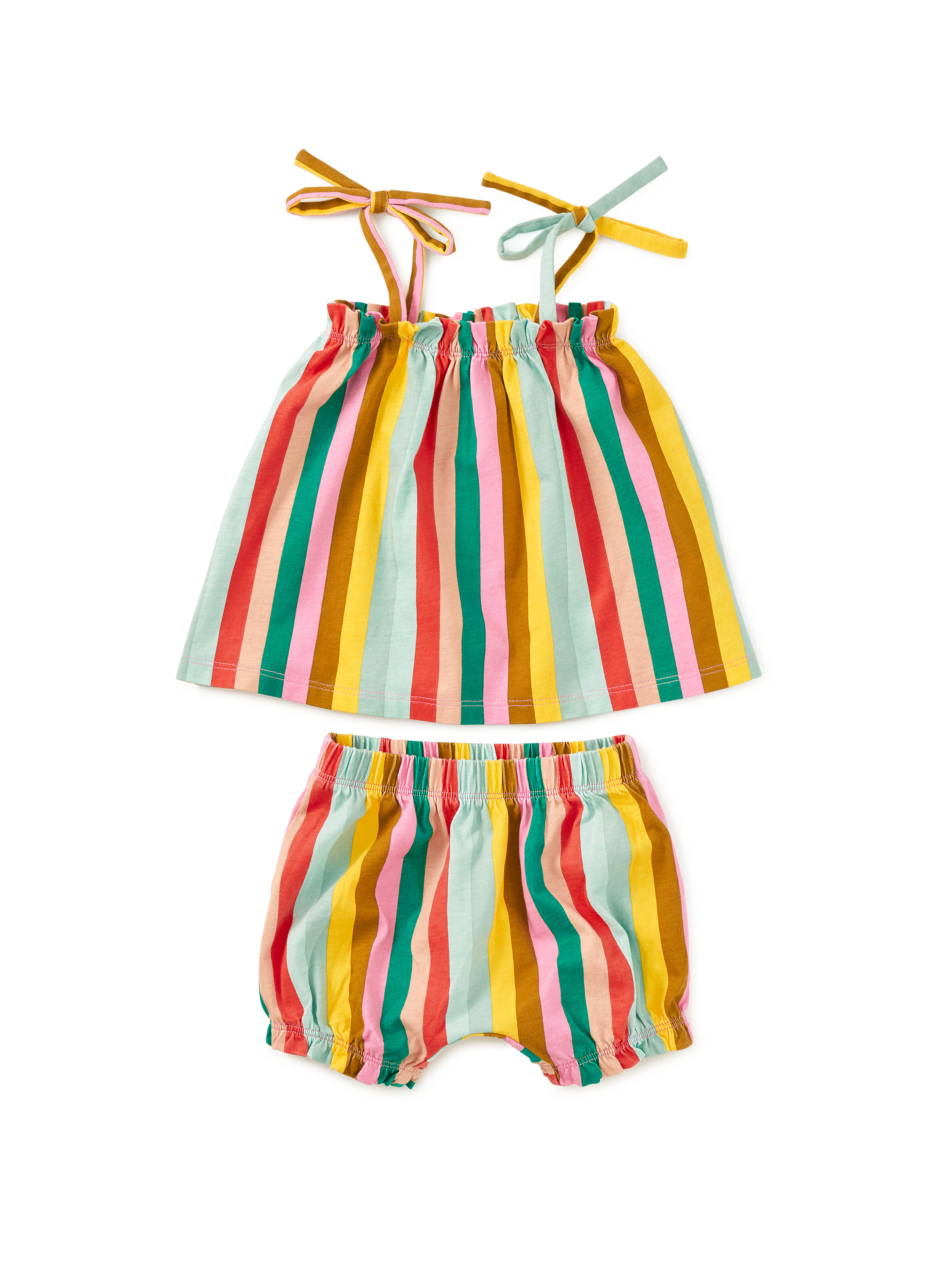 Tie Shoulder Baby Set