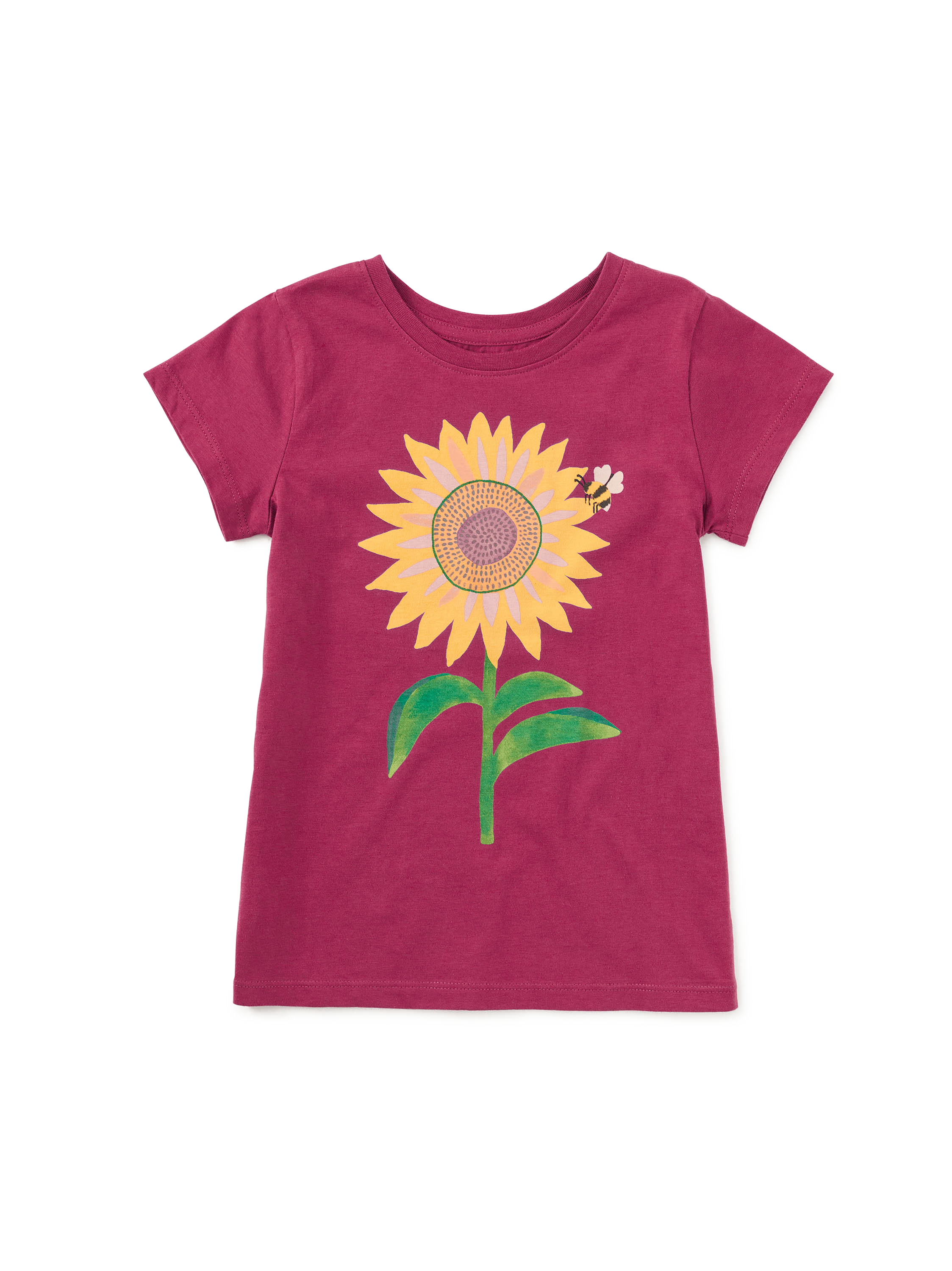 Bee And Sunflower Graphic Tee