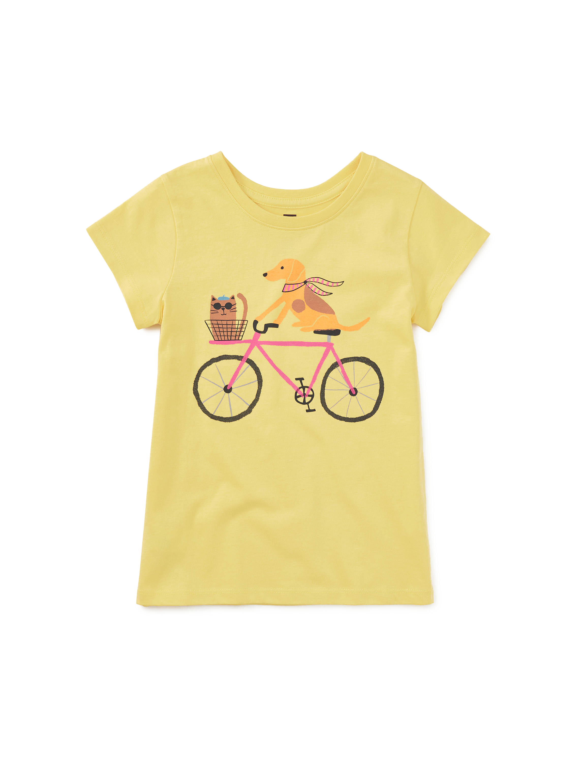 Woof And Whisker On Wheels Graphic Tee