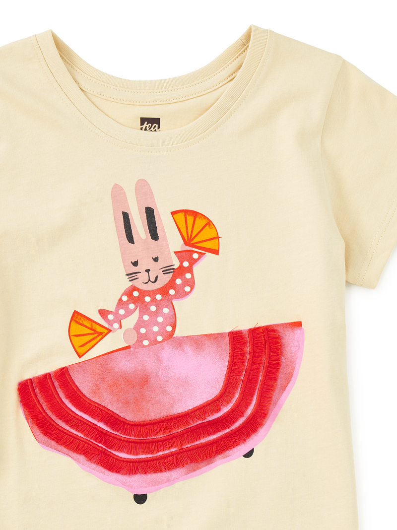 Bunny Ole! Graphic Tee in Almond - View 2