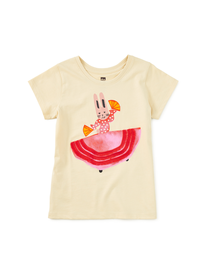 Bunny Ole! Graphic Tee in Almond - View 1