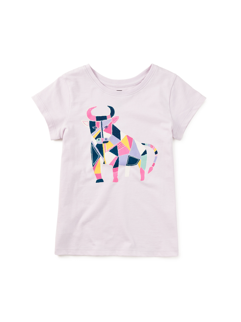 Picassos Toro Graphic Tee in Verbena - View 1