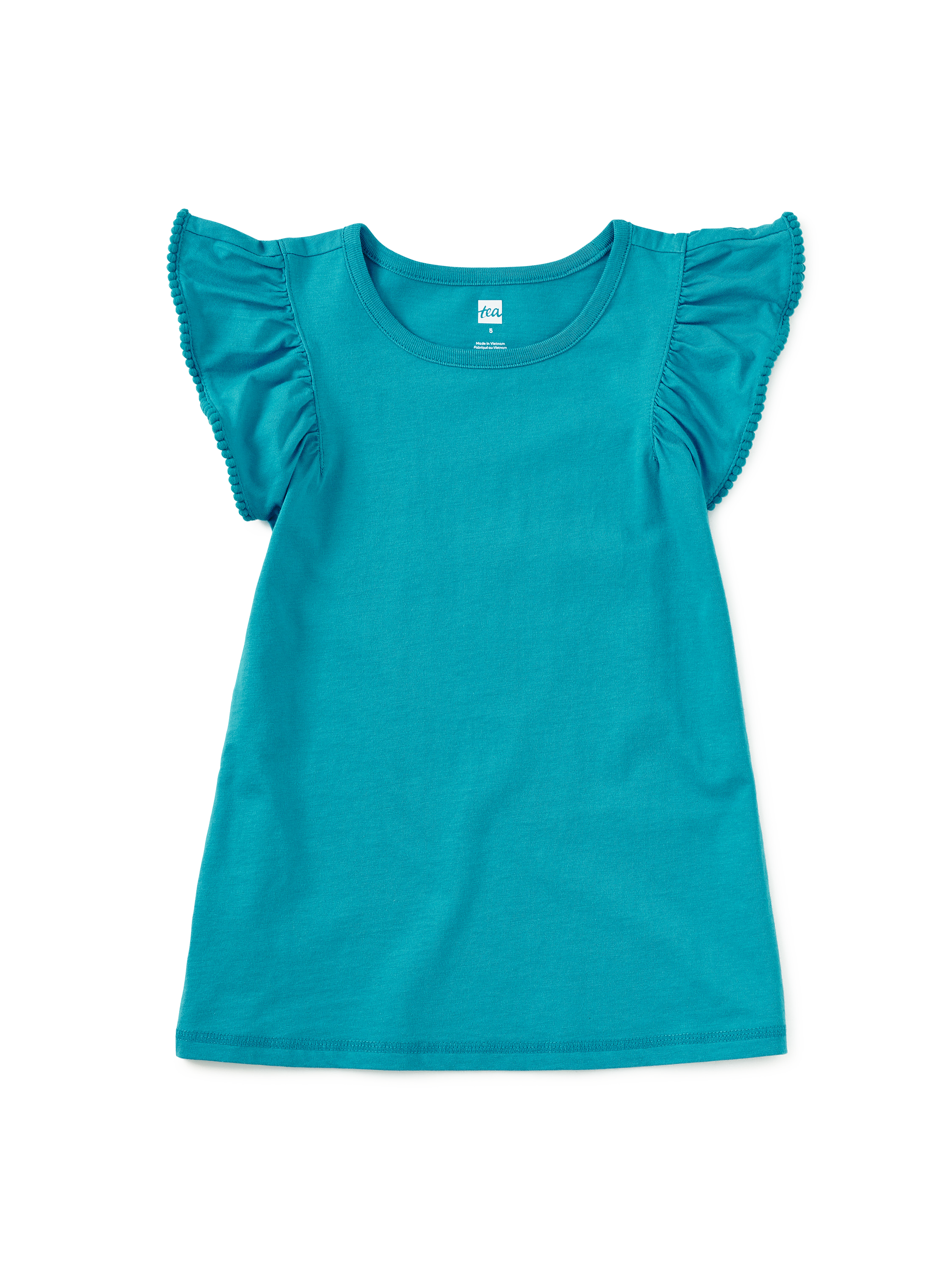 Pom-Pom Flutter Top
