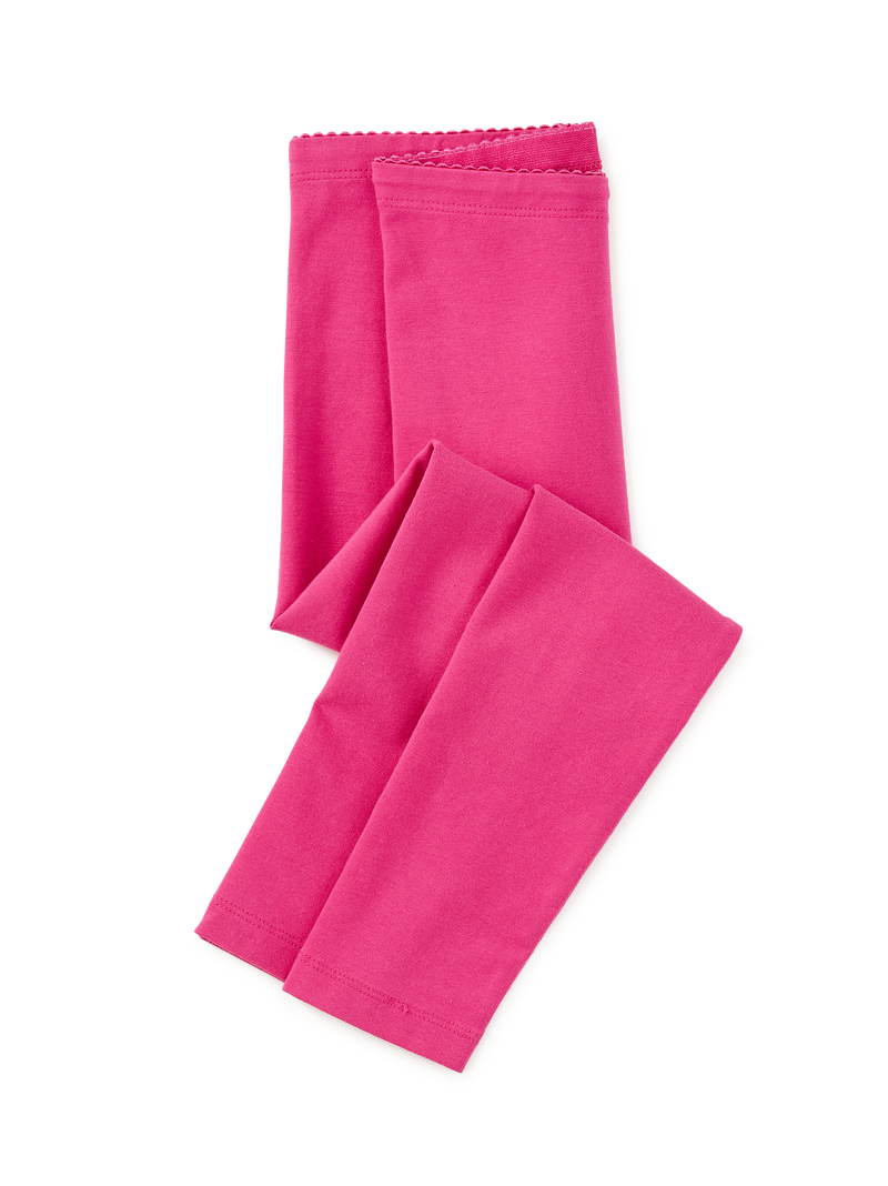 Solid Leggings in Fuchsia - View 1