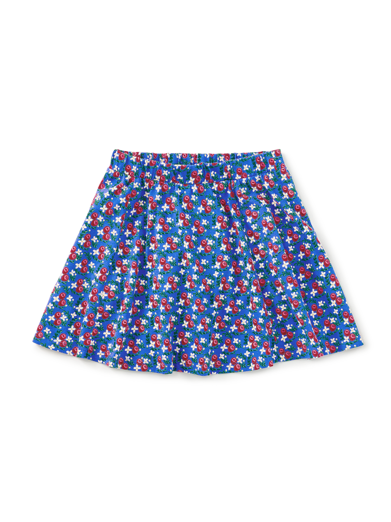 Twirl Skort in Flamenco Fan Rose - View 1