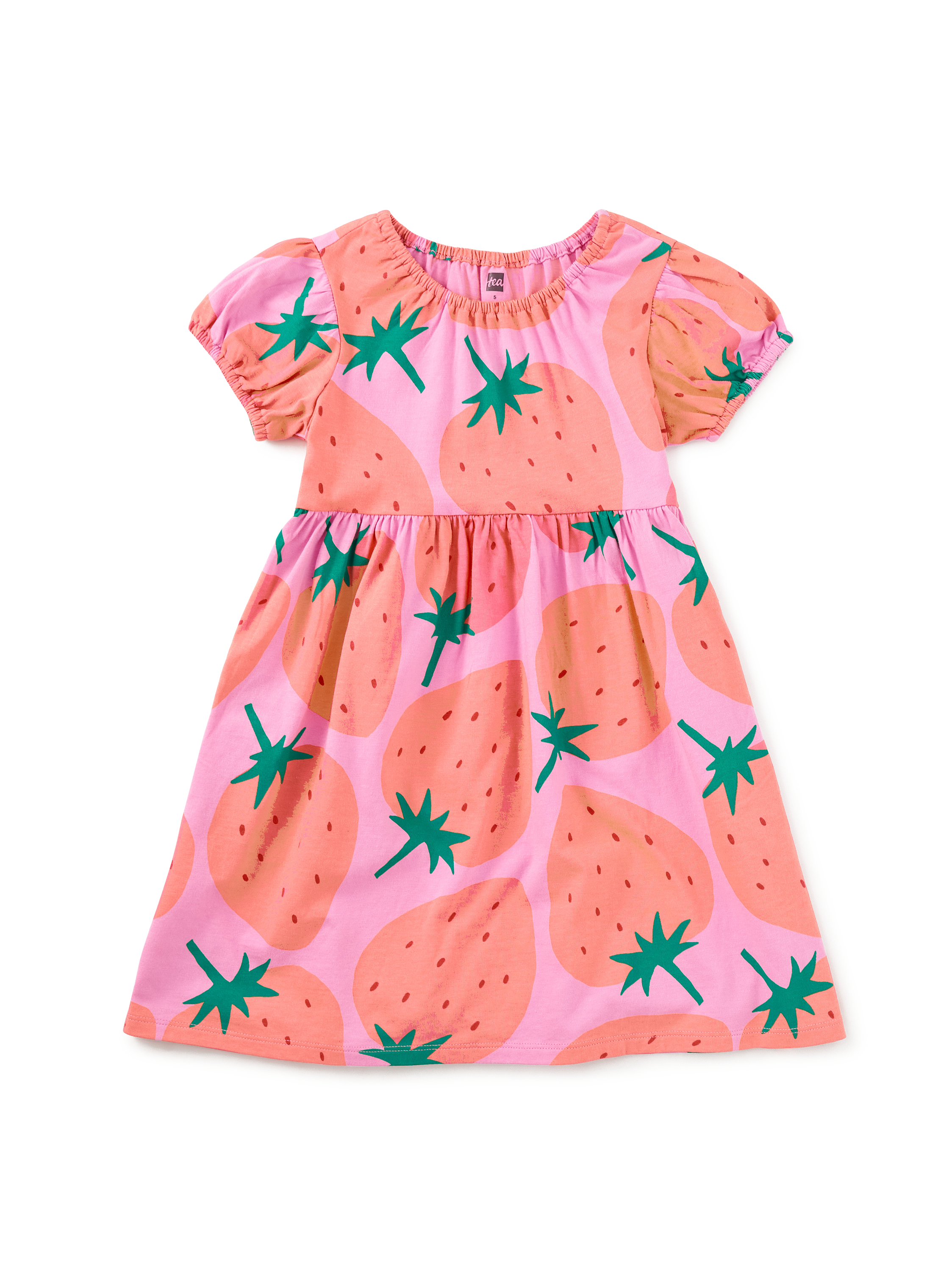 Puff Sleeve Empire Dress