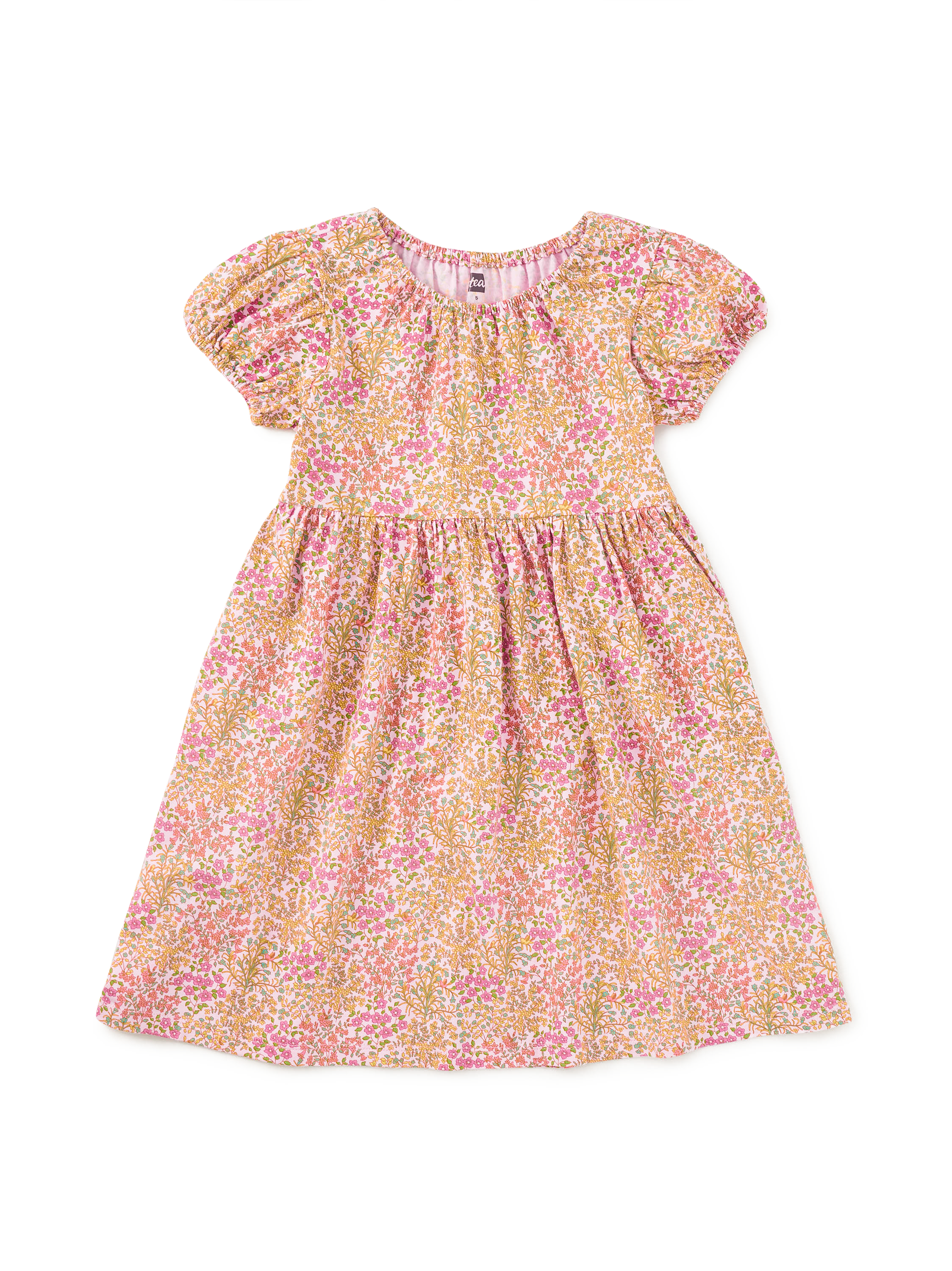 Puff Sleeve Empire Dress