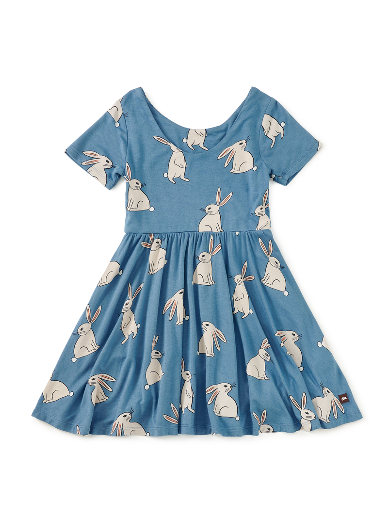 New Bamboo Playsoft Dress in Bunny Best - View 2