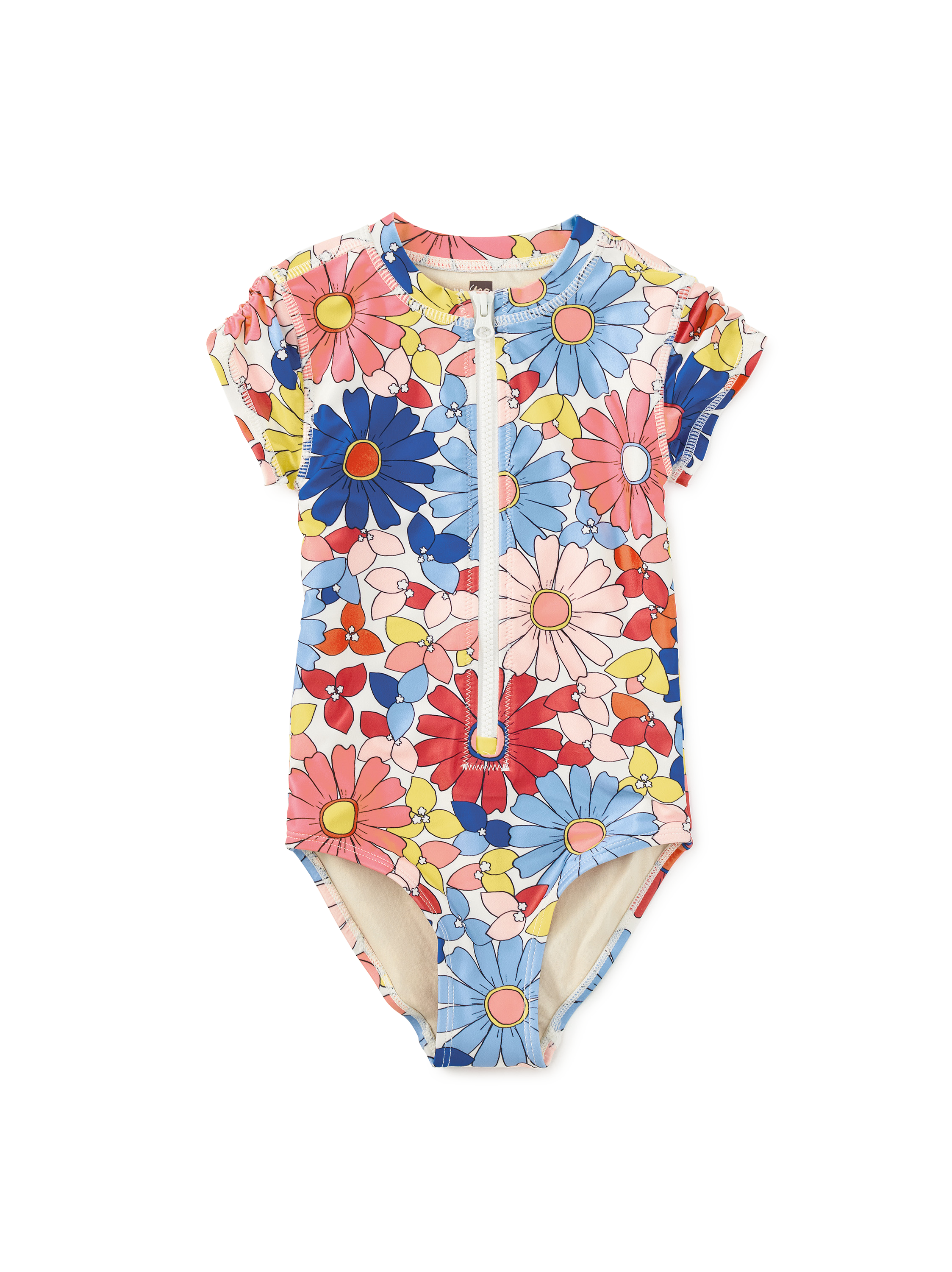Rash Guard One-Piece Swimsuit