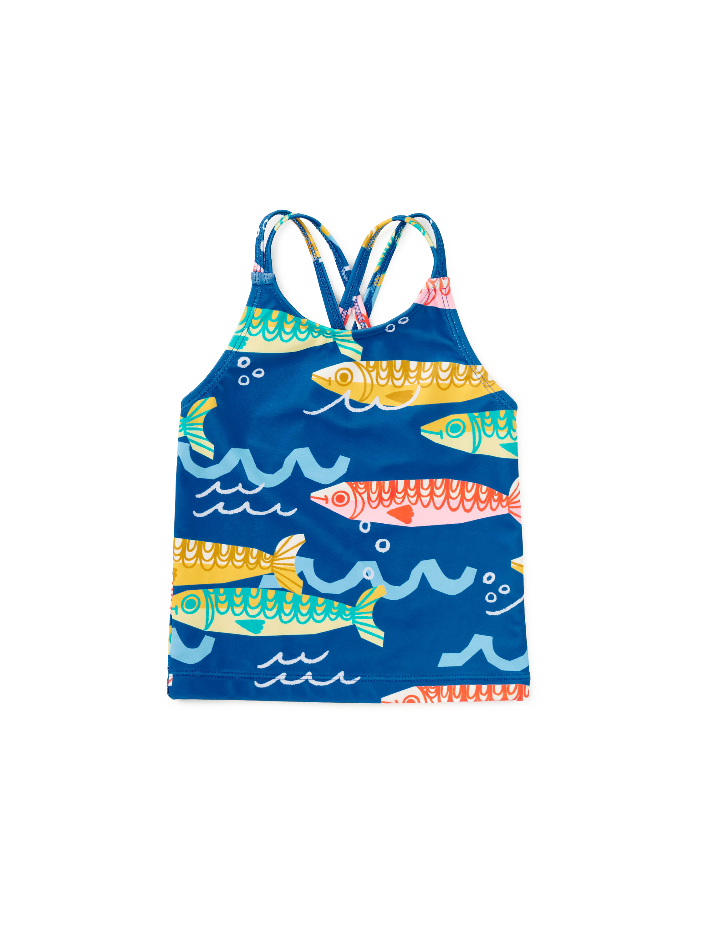 Cross Back Tankini Top