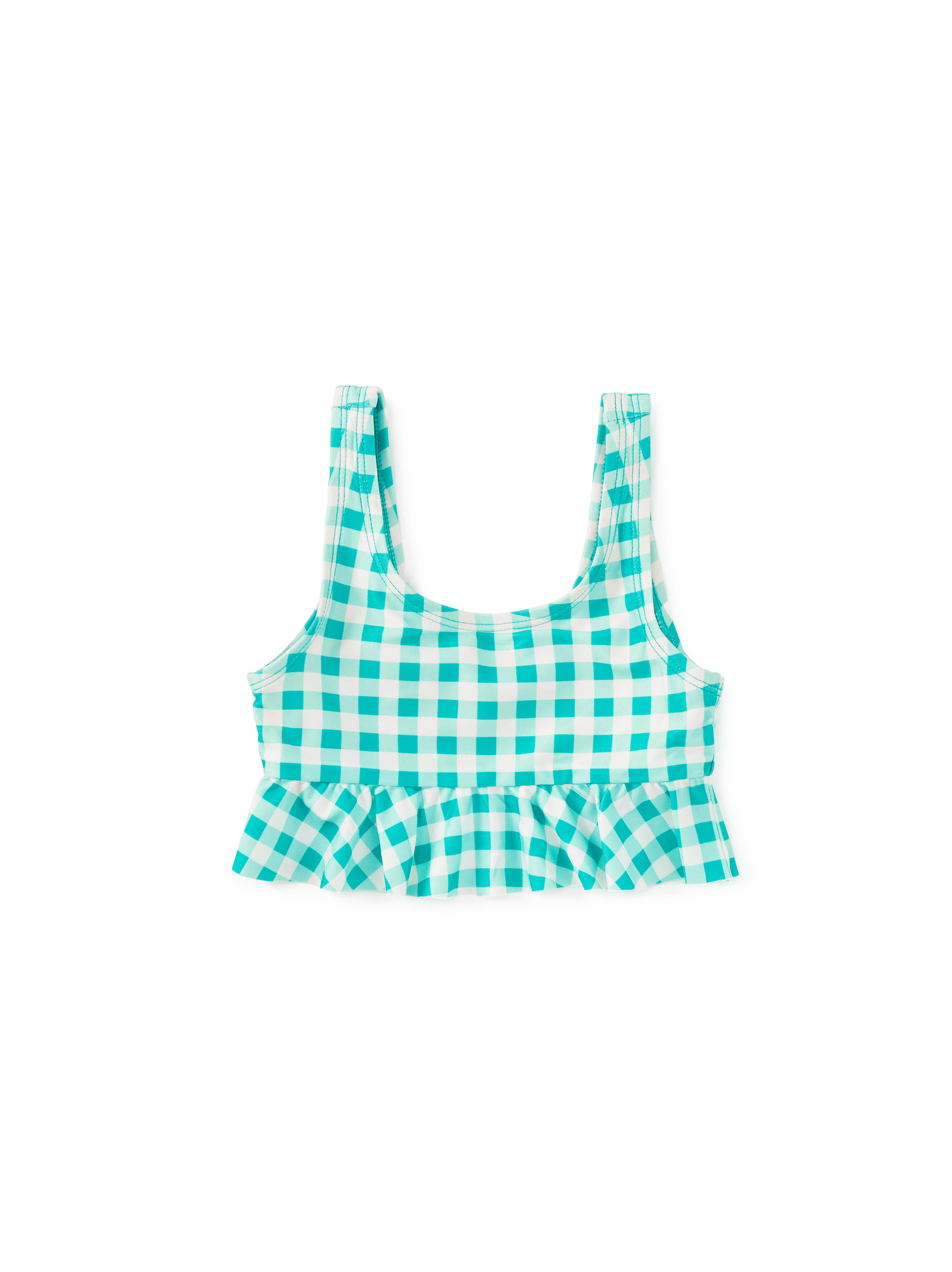 Ruffle Tankini Swim Top