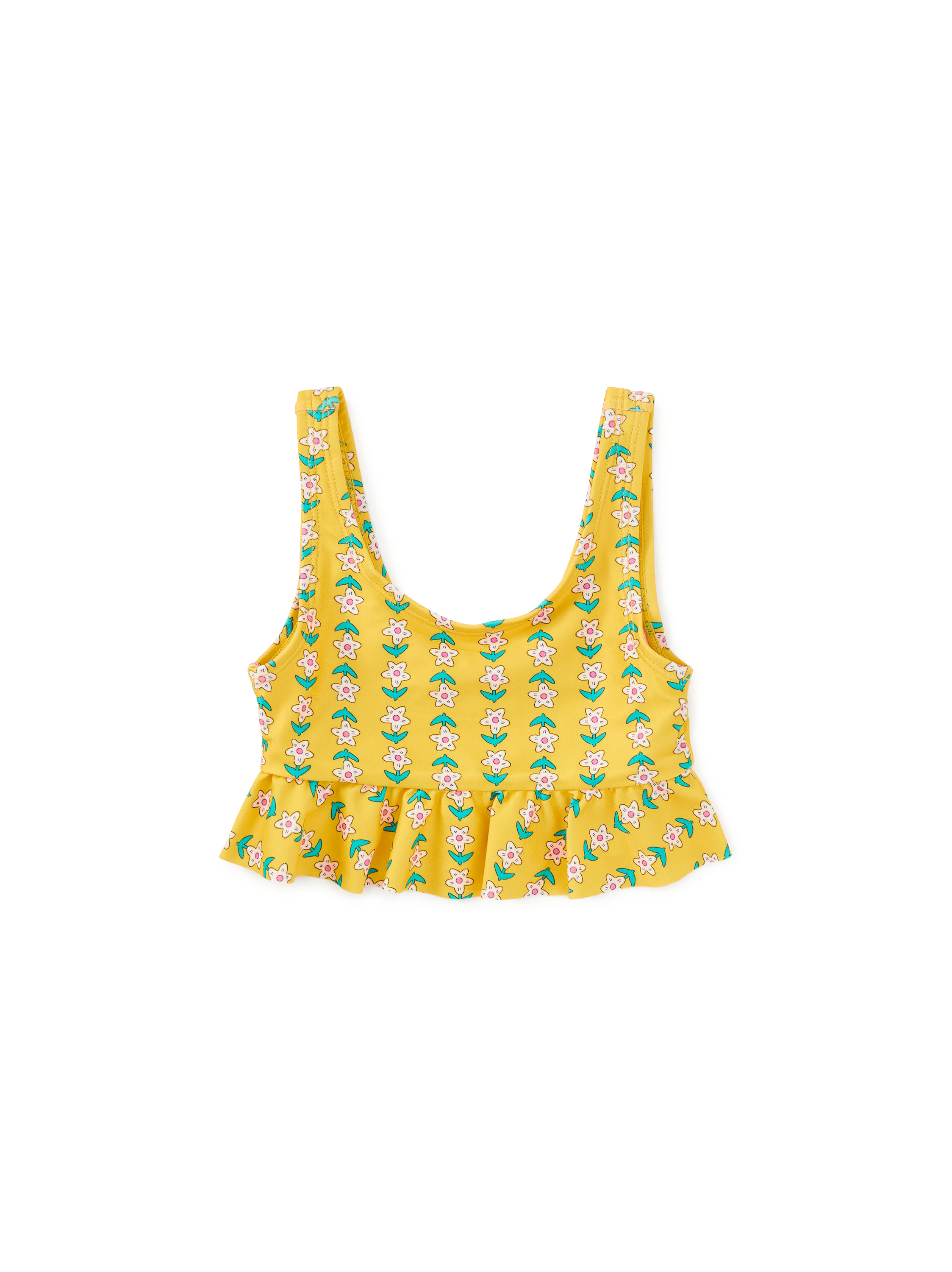 Ruffle Tankini Swim Top