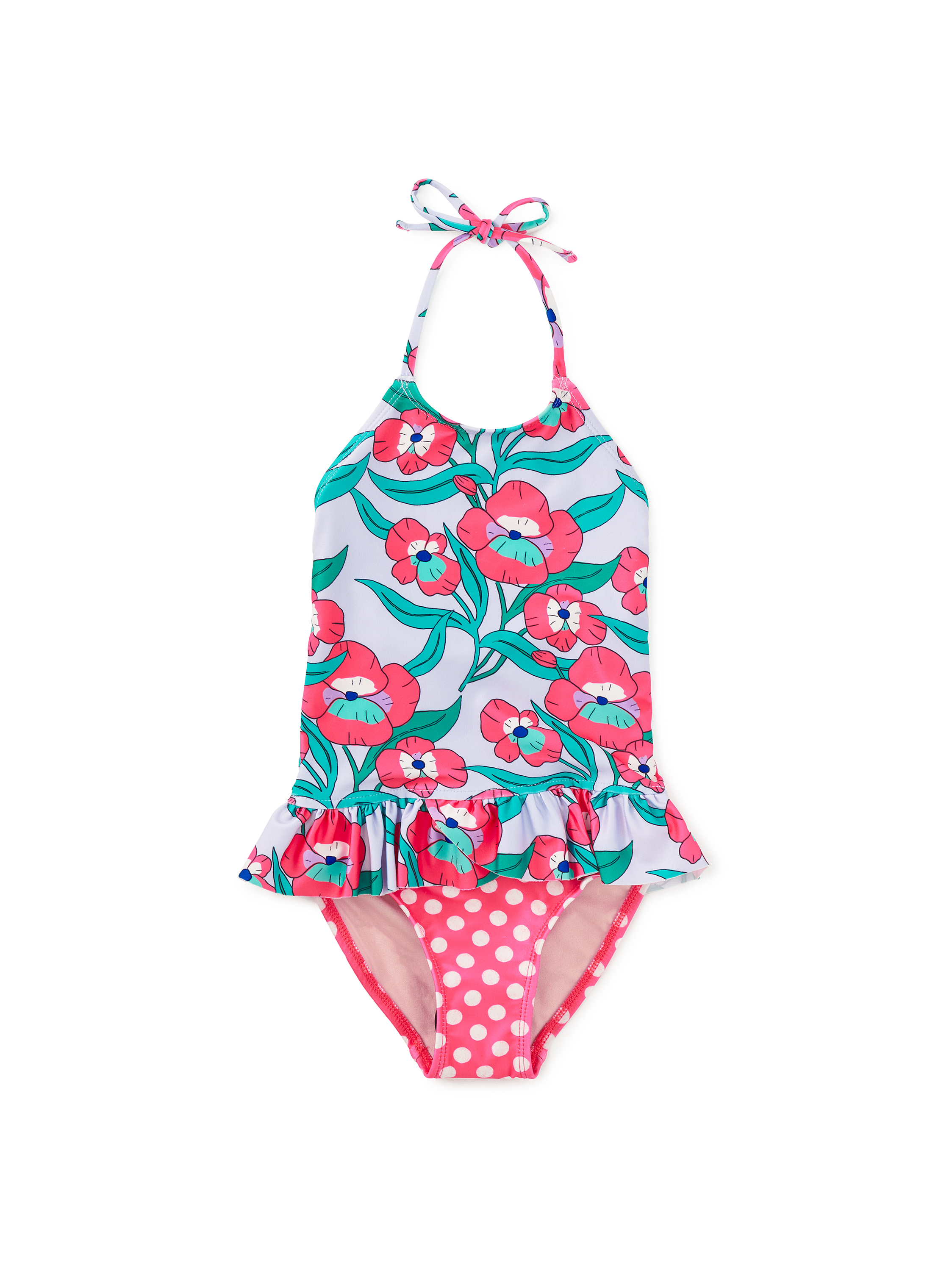 Peplum One-Piece Swimsuit
