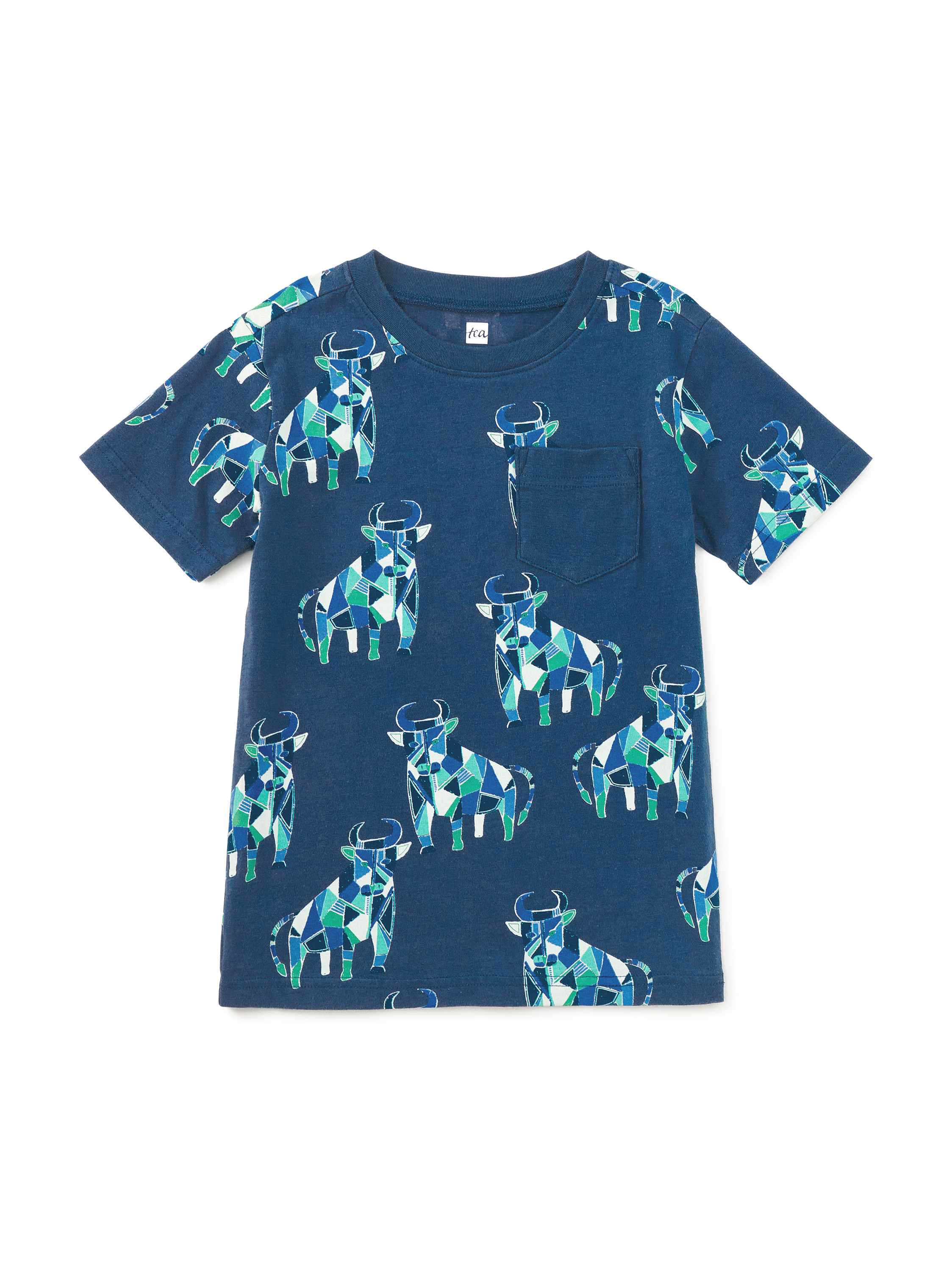 Printed Pocket Tee