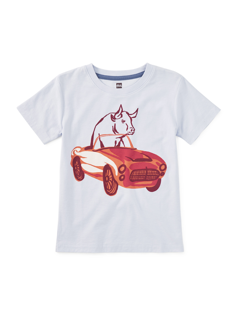 Toro Joyride Graphic Tee in Vista Blue - View 1