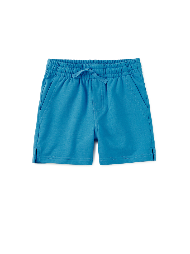 Knit Shortie in Swedish Blue - View 1
