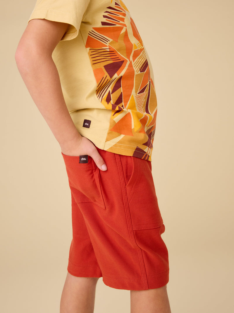 Playwear Shorts in Redrock - View 2