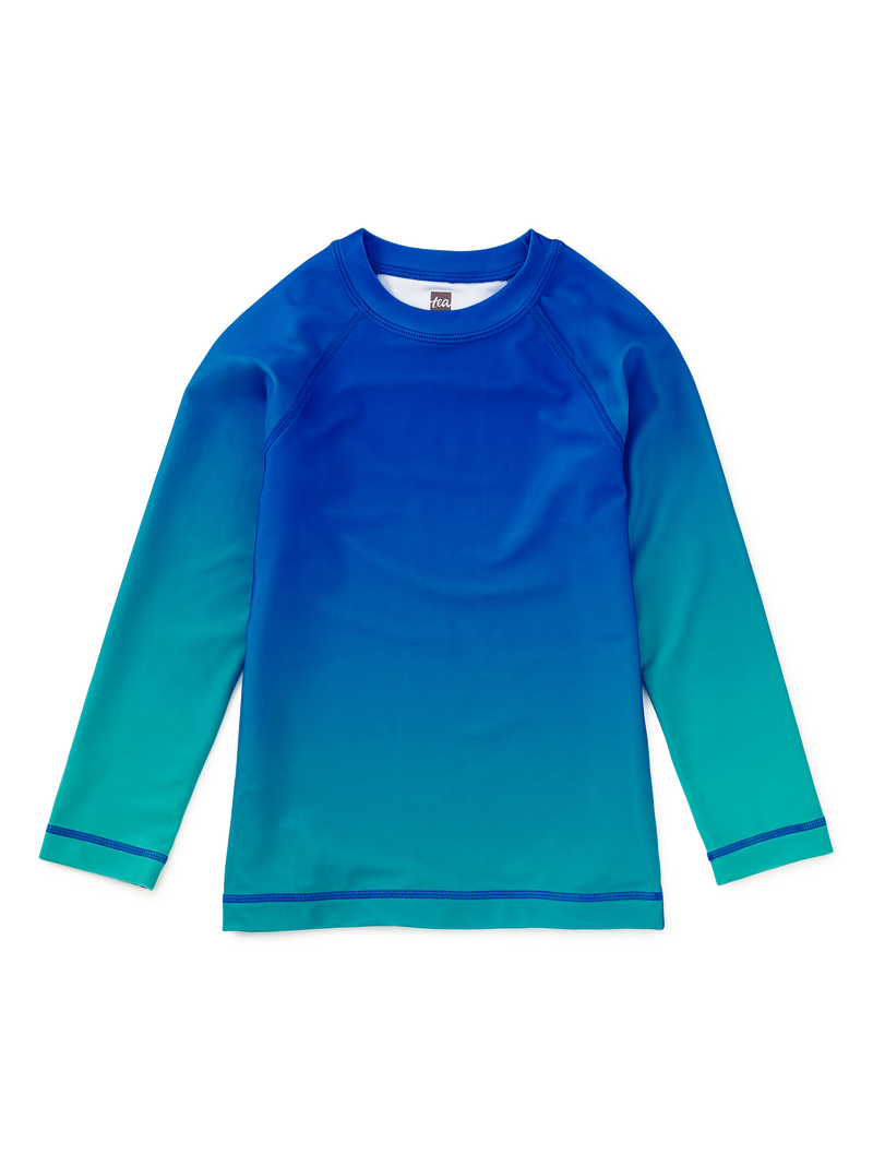 Long Sleeve Rash Guard in Imperial - View 1