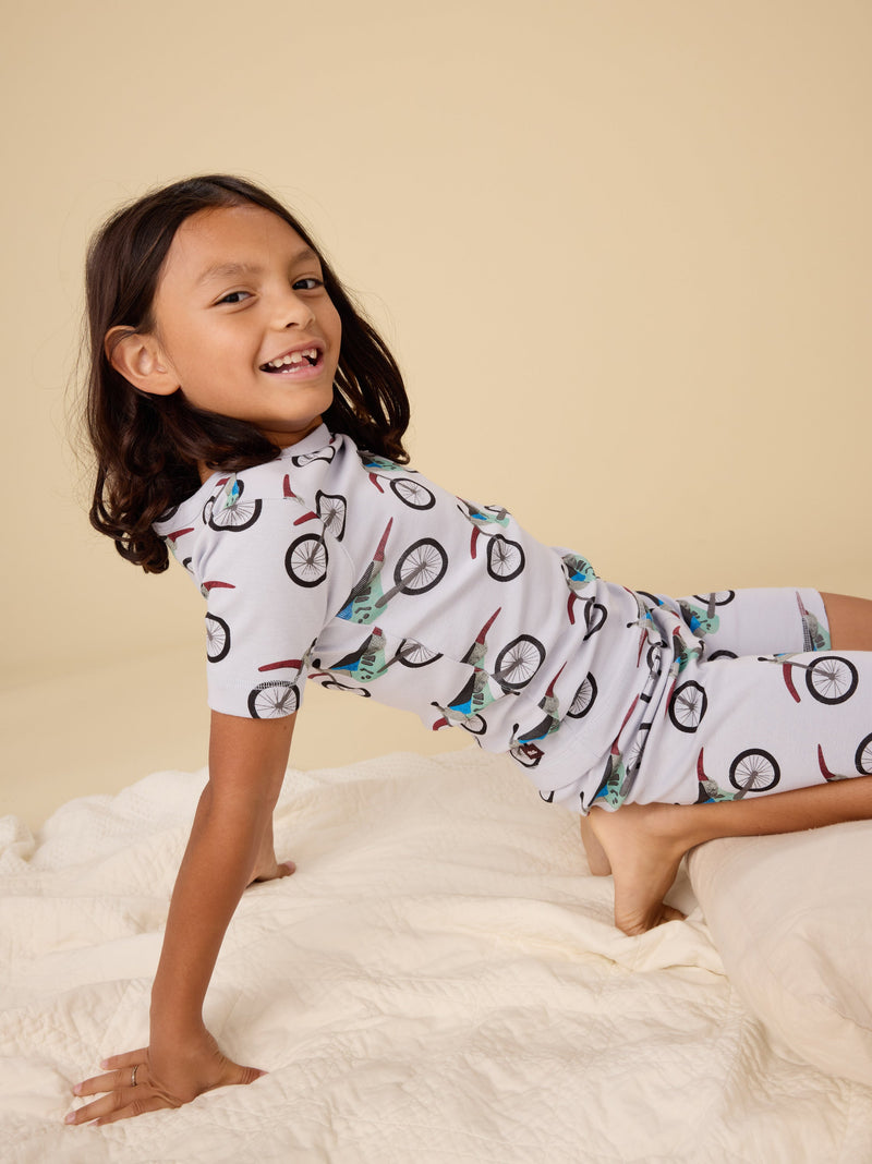 In Your Dreams Pajama Set in Midnight Moto - View 2