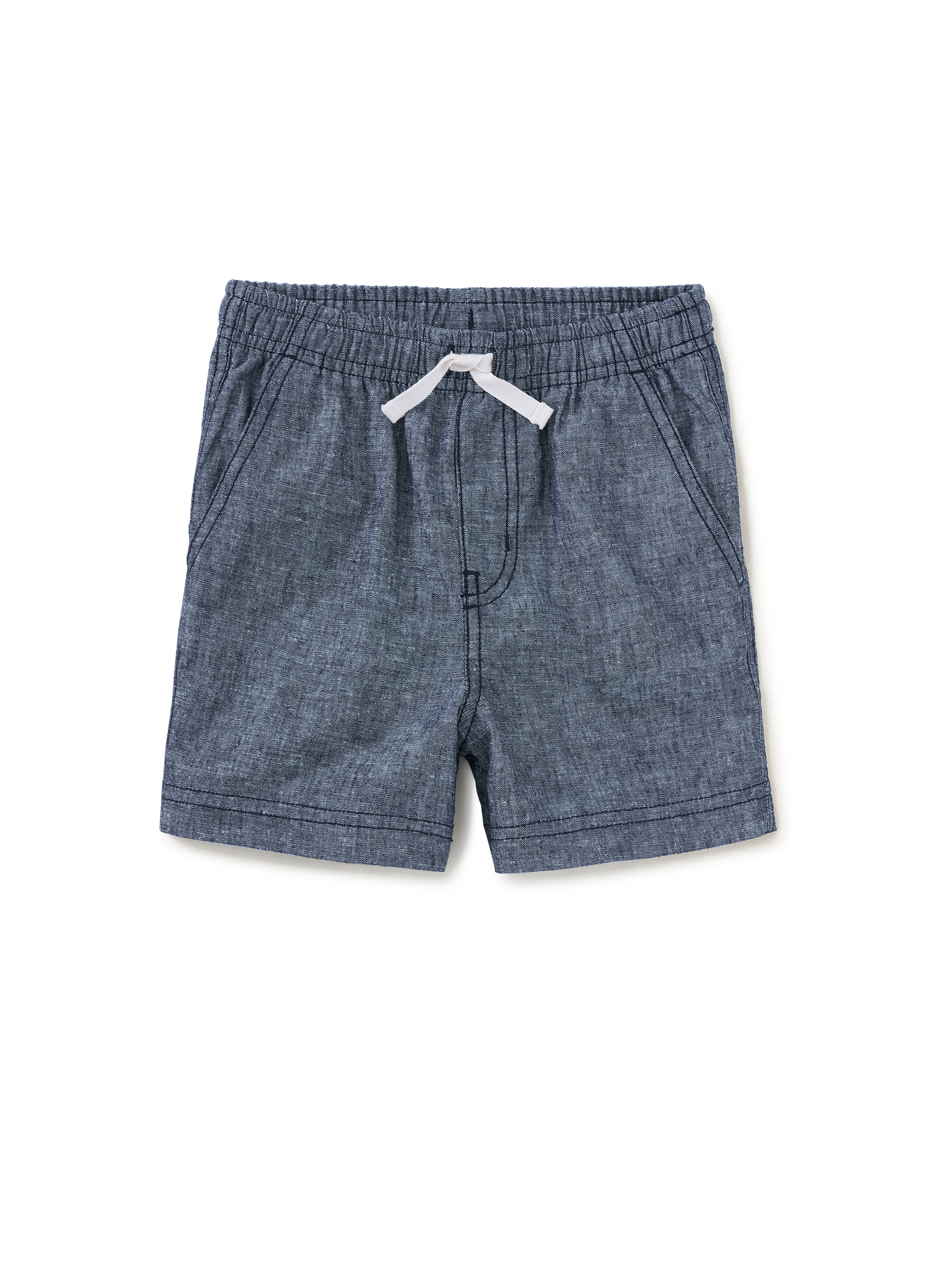 Chambray Sport Shorts
