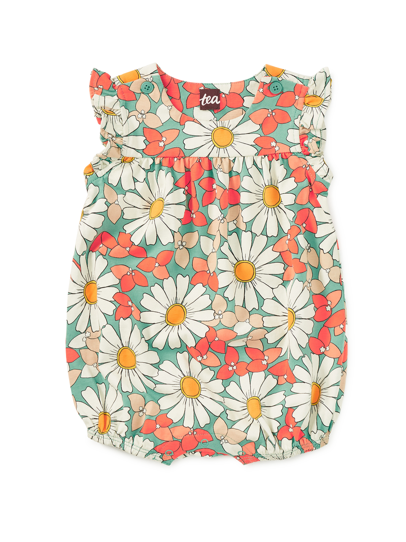 Flutter Baby Romper in Daisy Deluxe - View 1