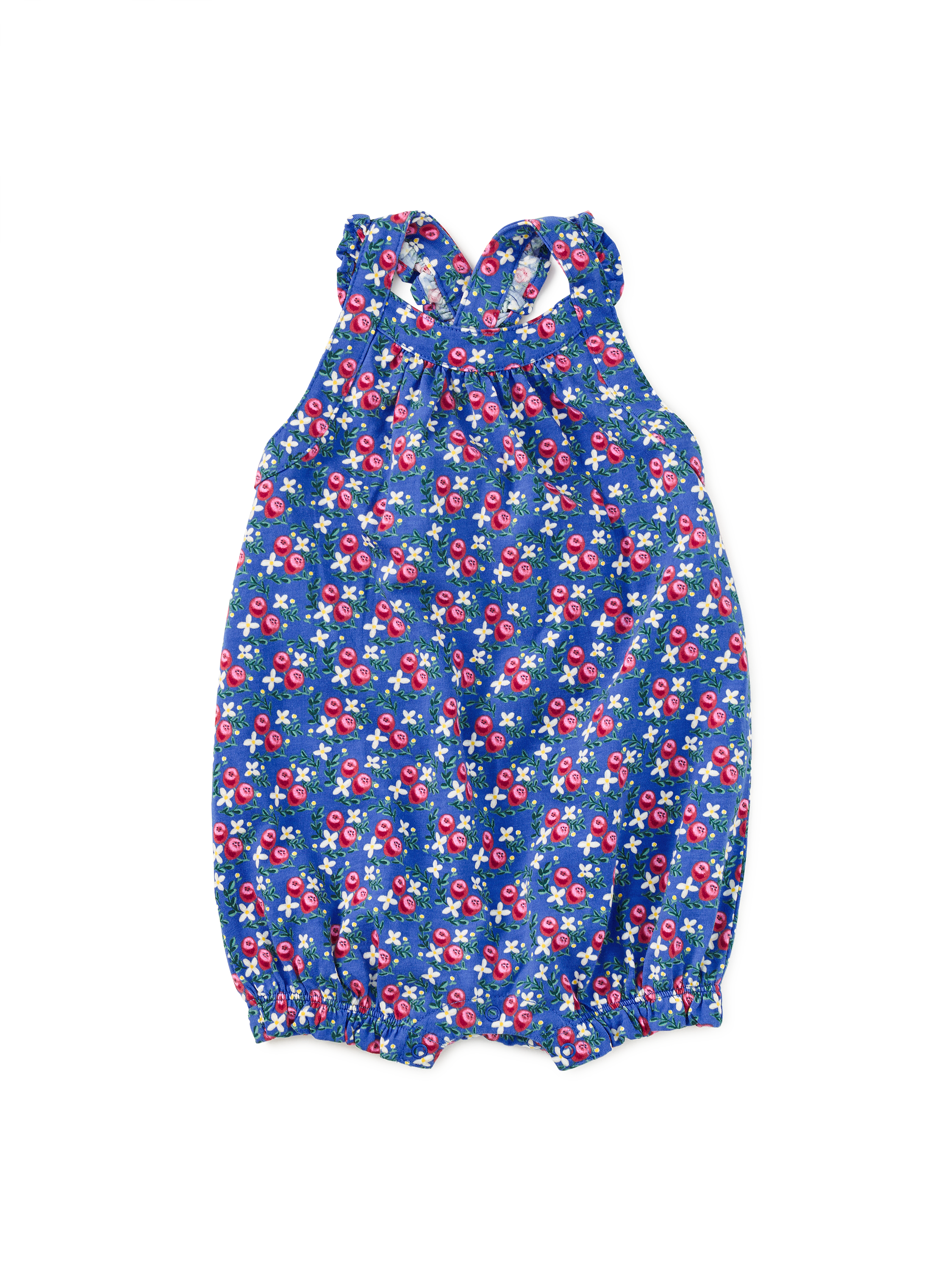Cross-Back Baby Romper