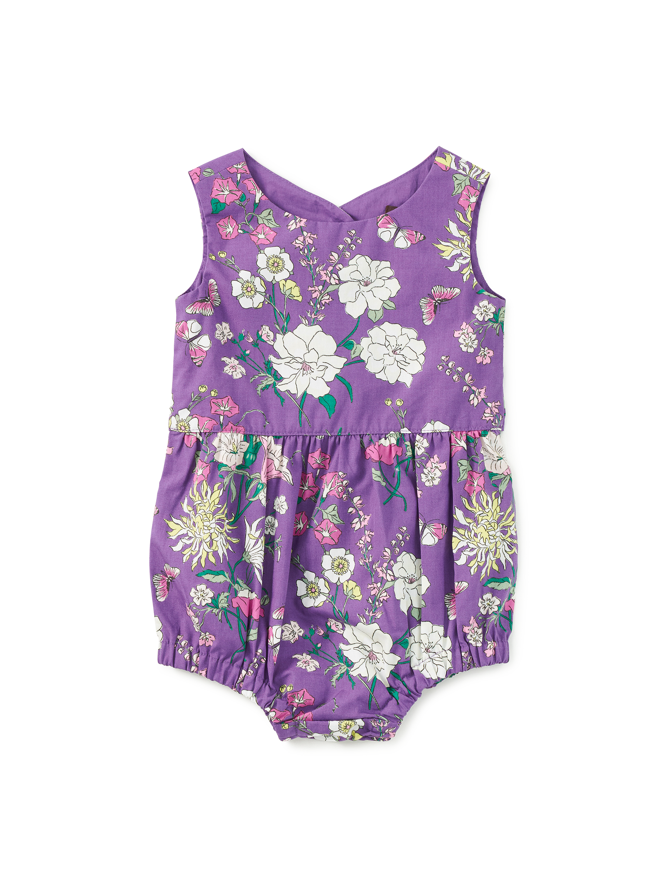 Peek-A-Boo Back Baby Romper