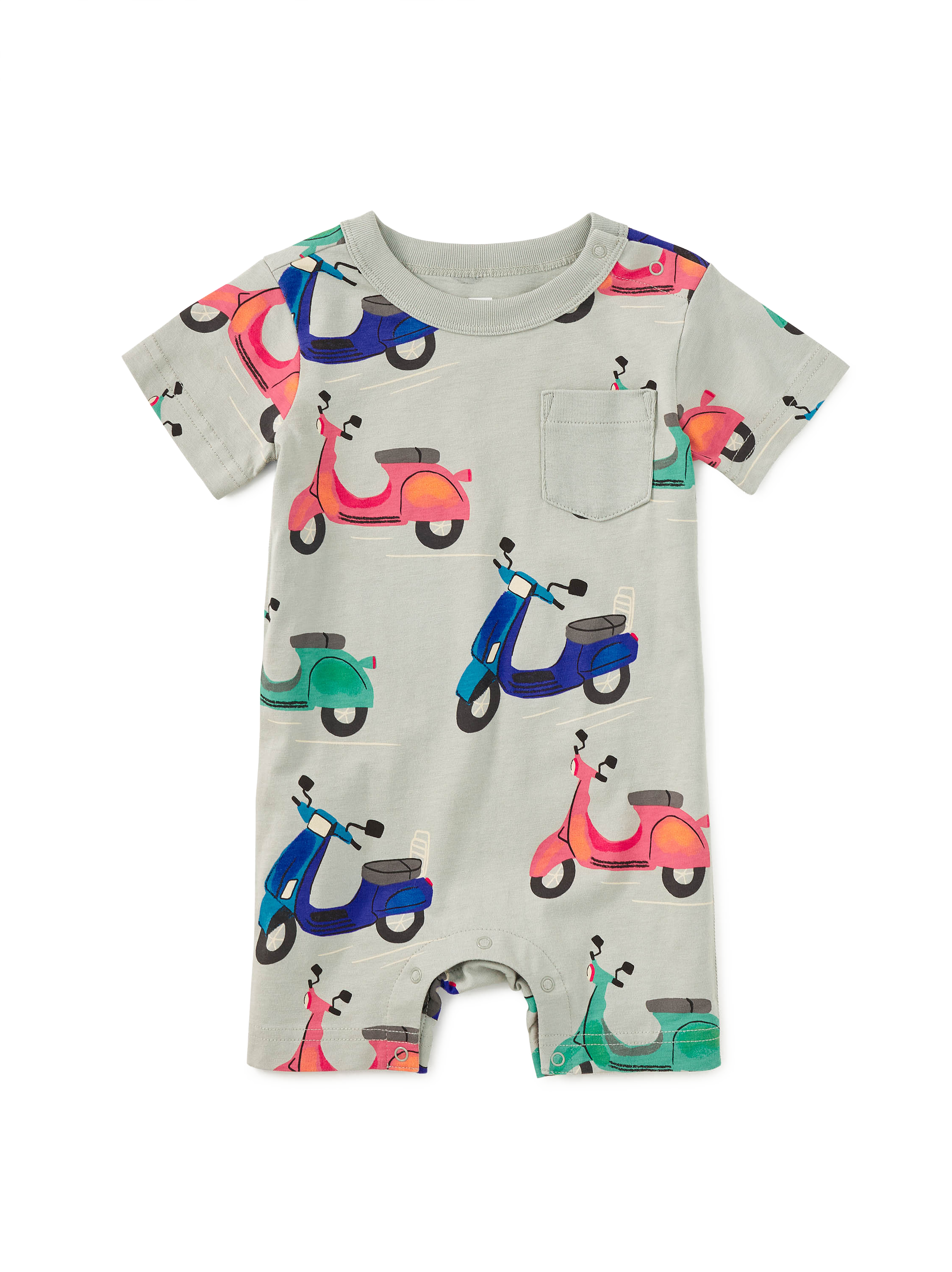 Pocket Shortie Baby Romper