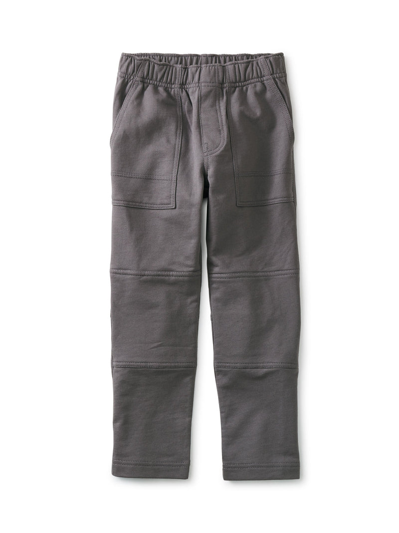 French Terry Playwear Pants in Olive Drab - View 2