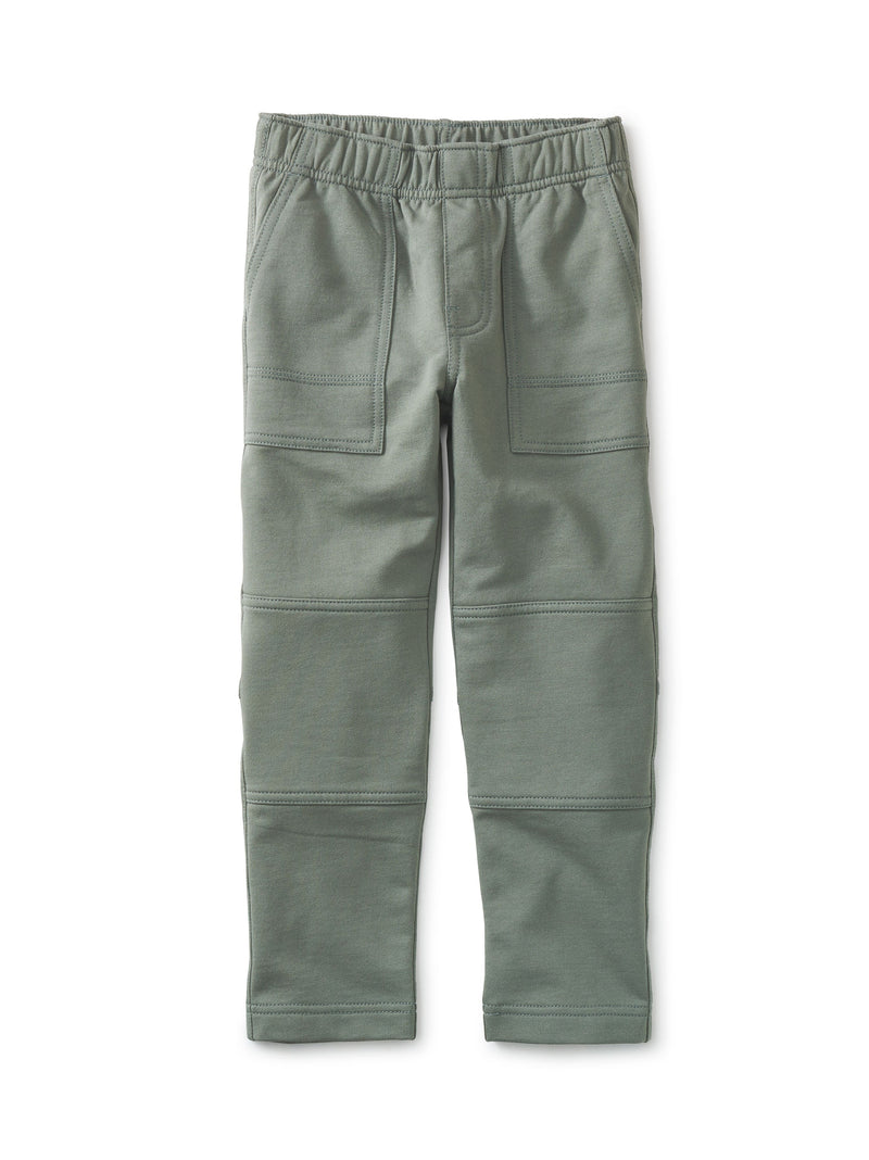 French Terry Playwear Pants in Heritage Blue - View 2