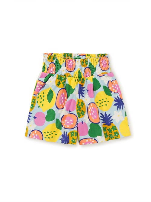 Paperbag High-Waist Shorts