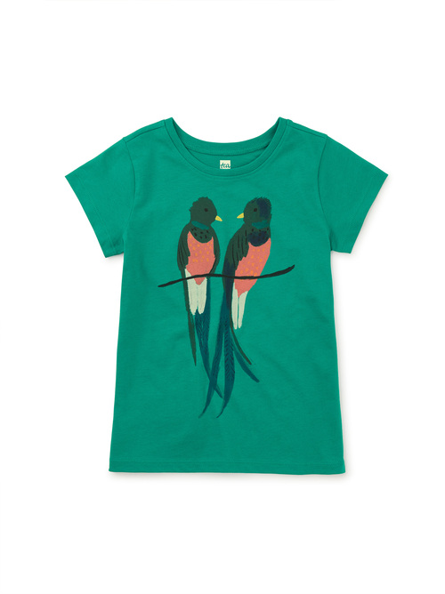 Quetzal Birds Graphic Tee