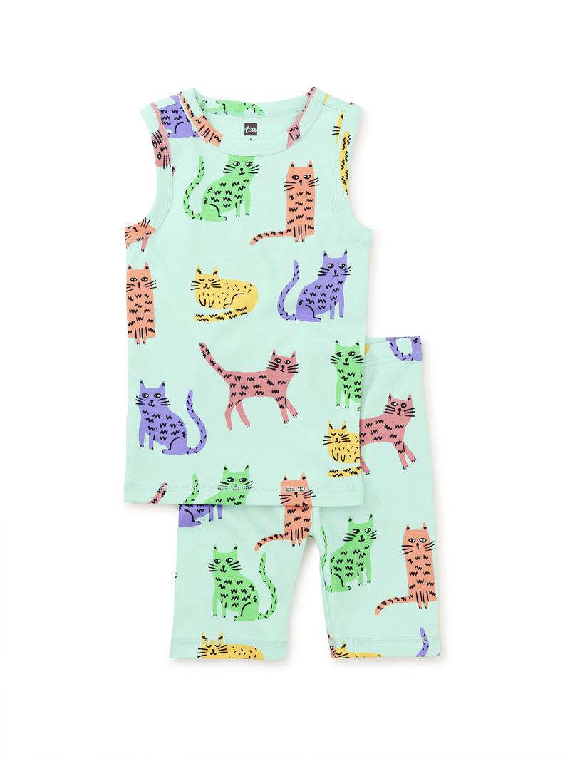 Summer Nights Tank Pajama Set