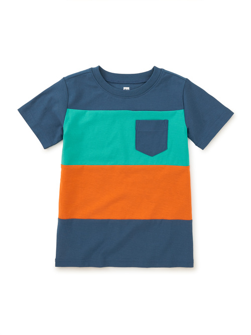 Colorblock Pocket Tee