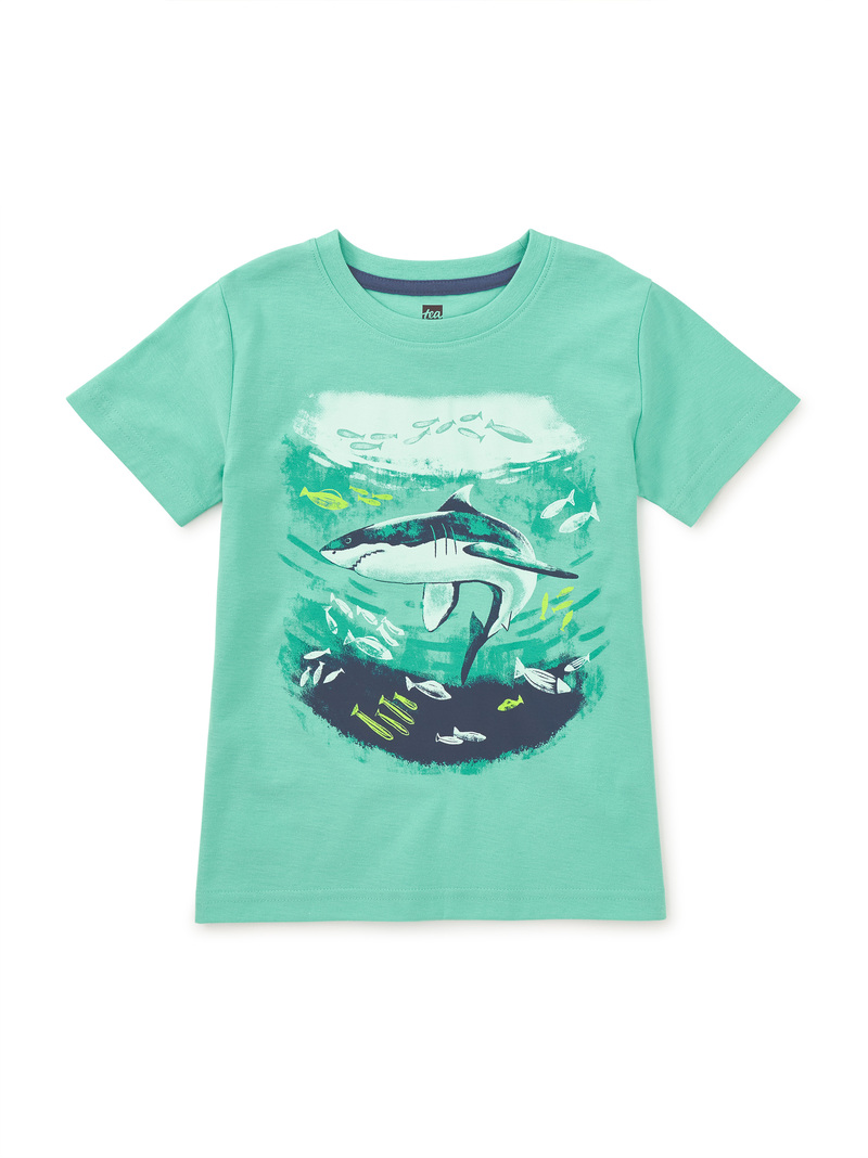 Shark Scenic Graphic Tee