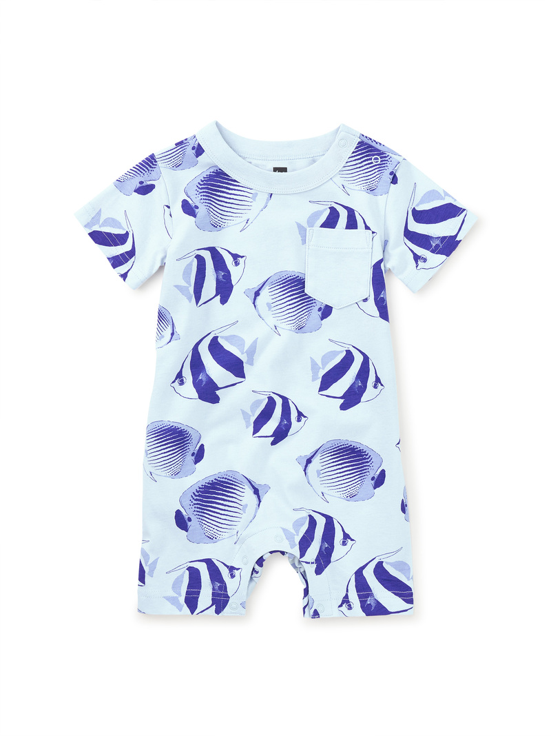 Pocket Shortie Baby Romper
