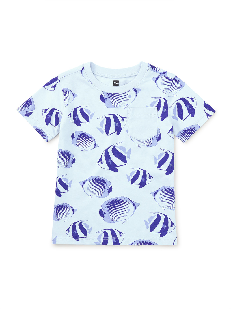 Printed Pocket Tee