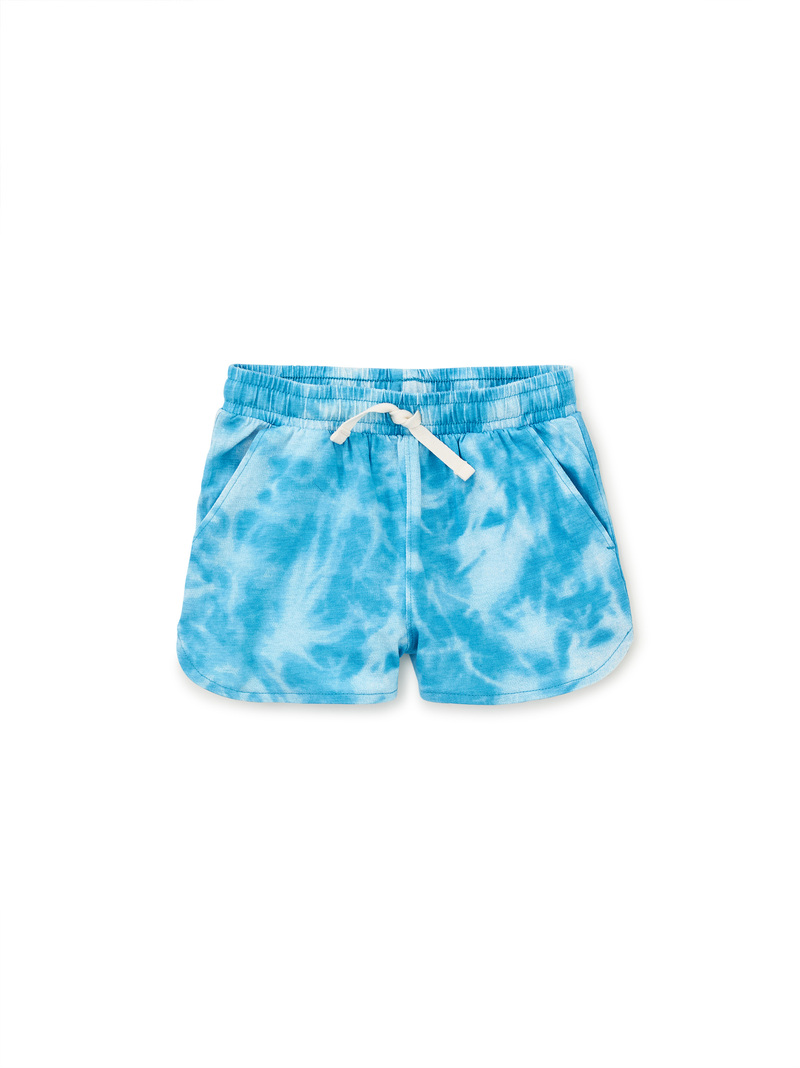 Tie Waist Printed Shorts