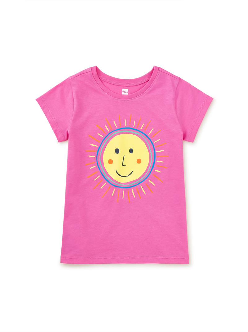 Smiley Sun Graphic Tee