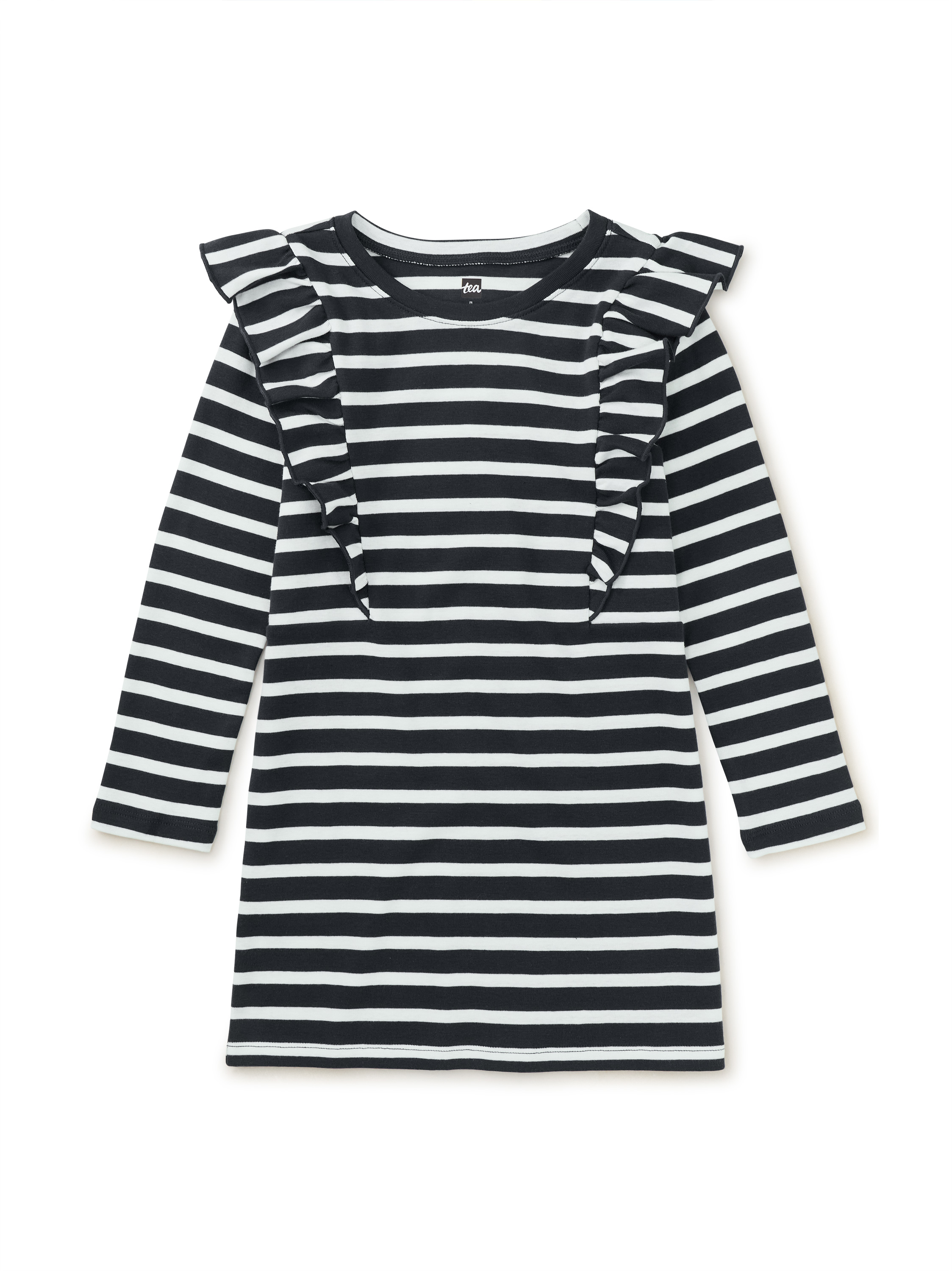 Frill sleeve t shirt dress deals