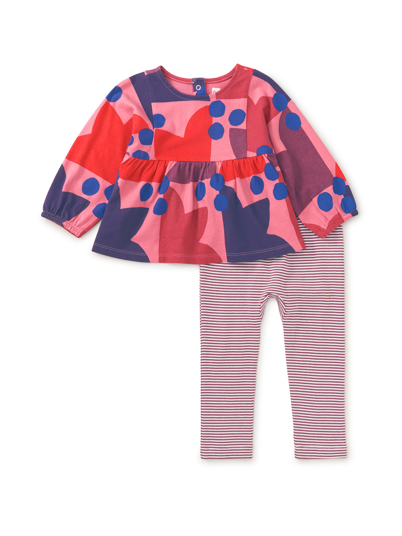 Boho Top & Pants Baby Set