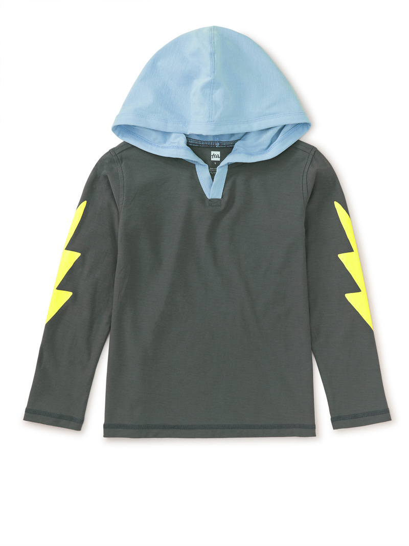 Happy Hoodie Bolt Sleeves 