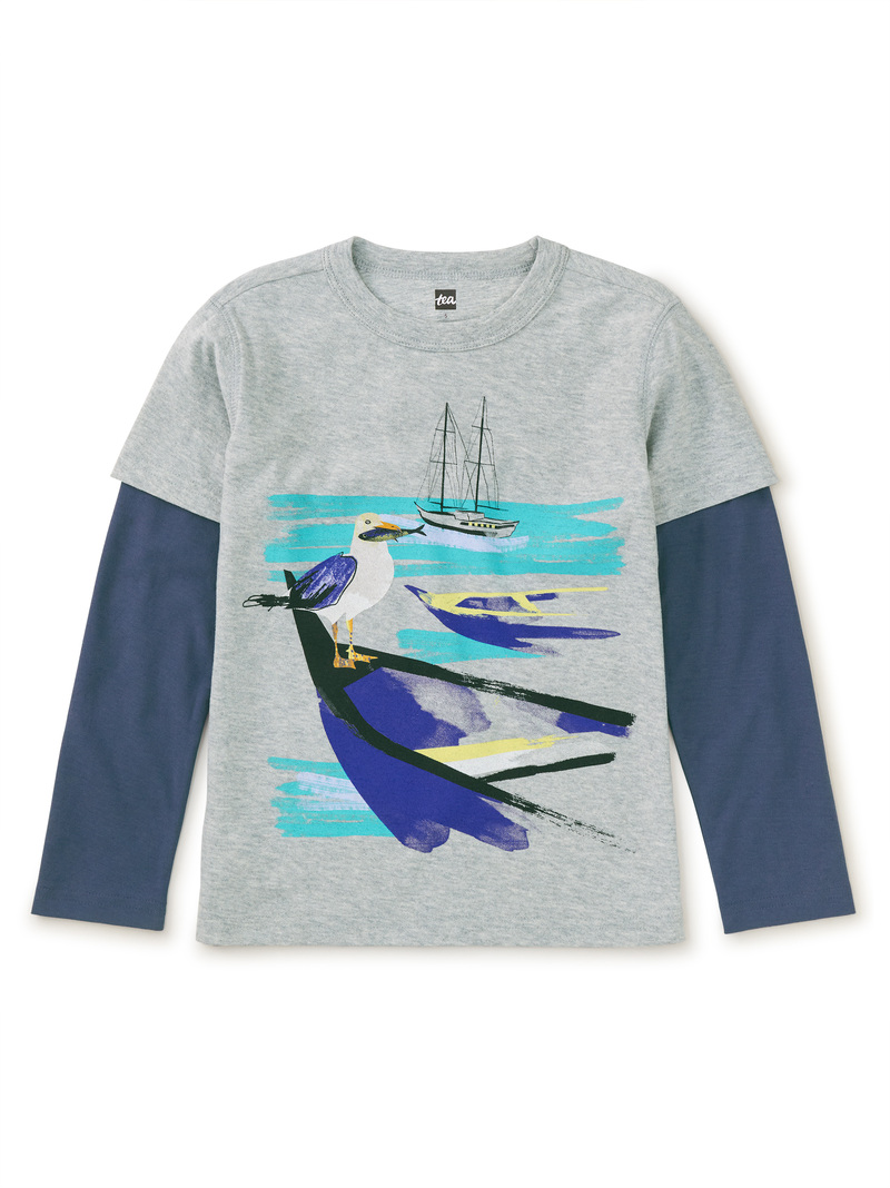Seagull Snack Layered Tee