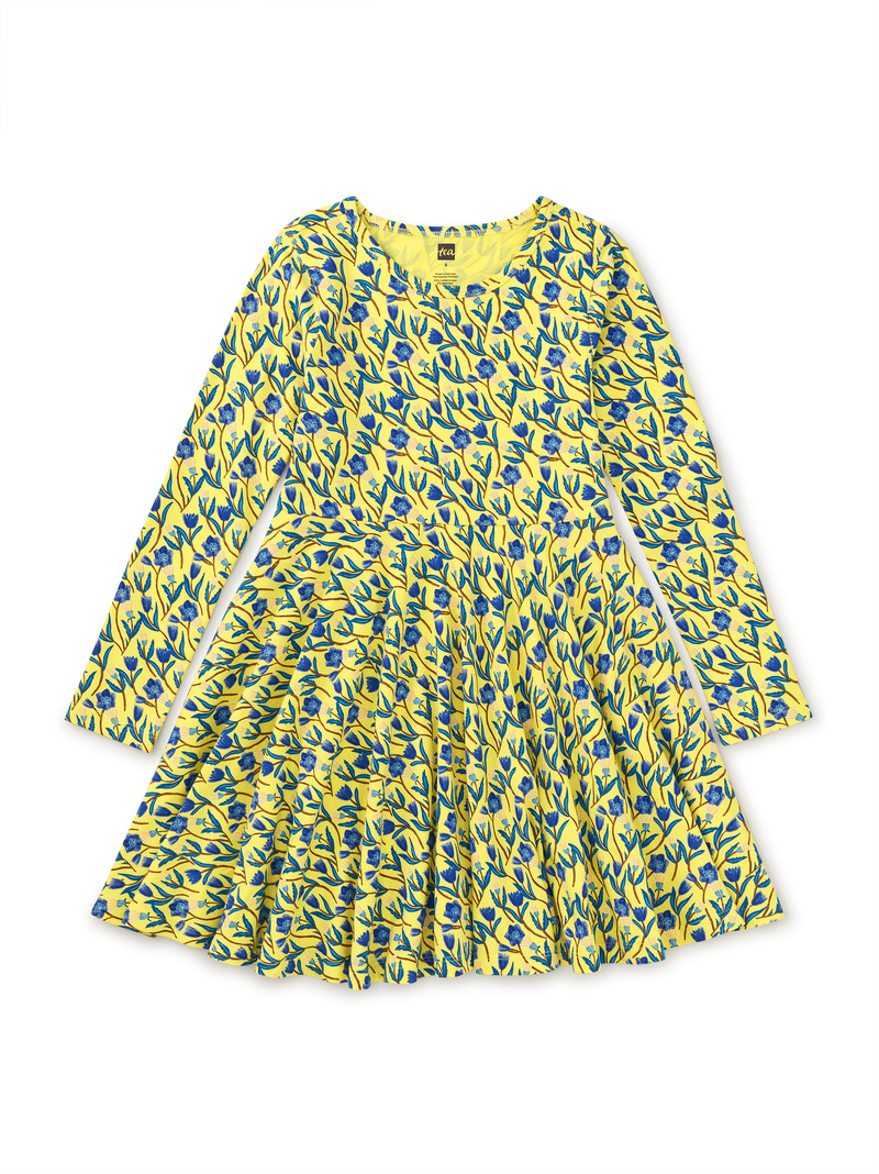 Long Sleeve Twirl Dress
