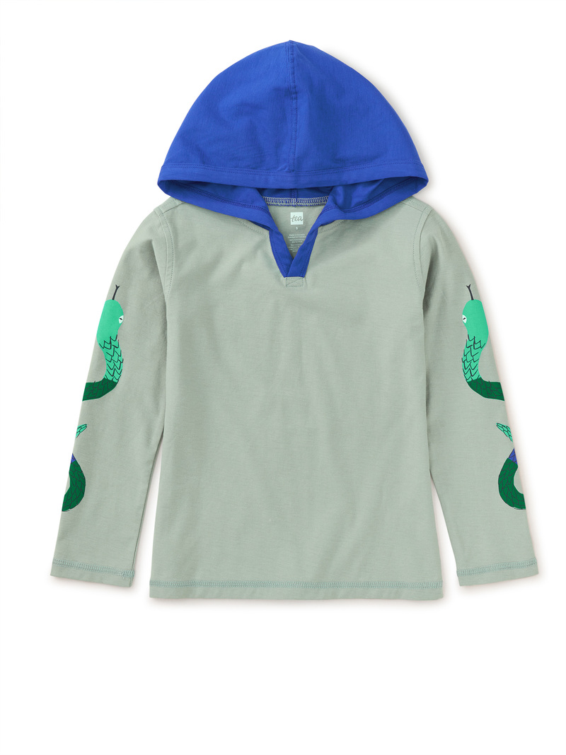 Happy Hoodie Snake Sleeves