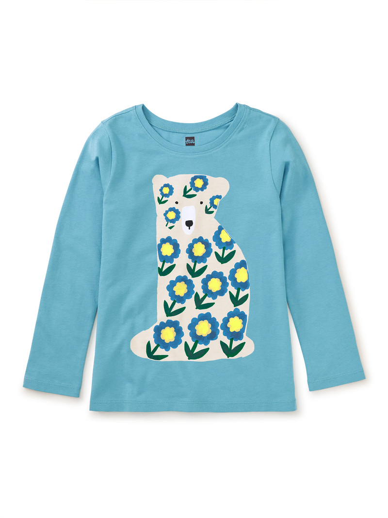 Flower Bear Graphic Tee